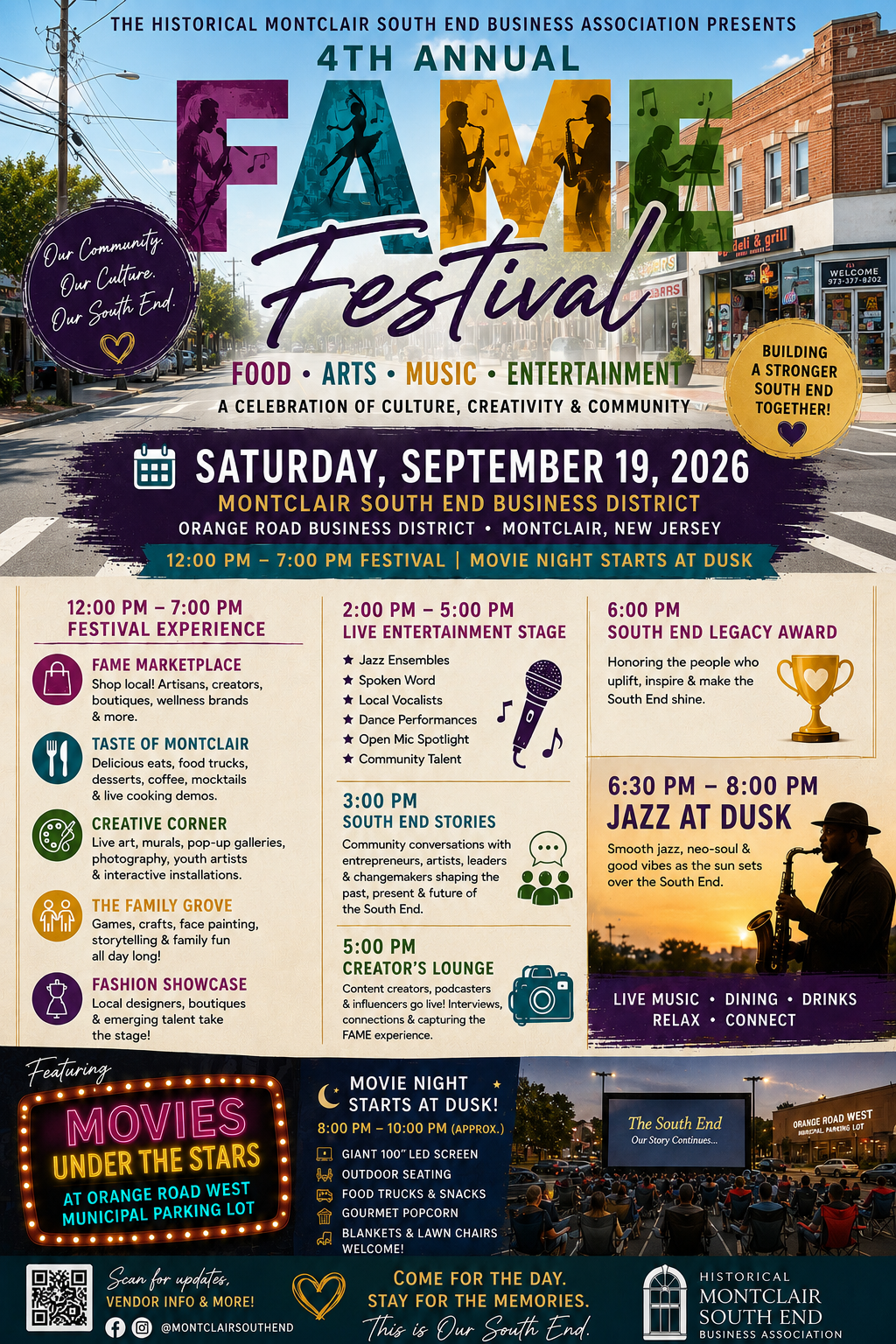 FAME Festival 2026 — Official Poster